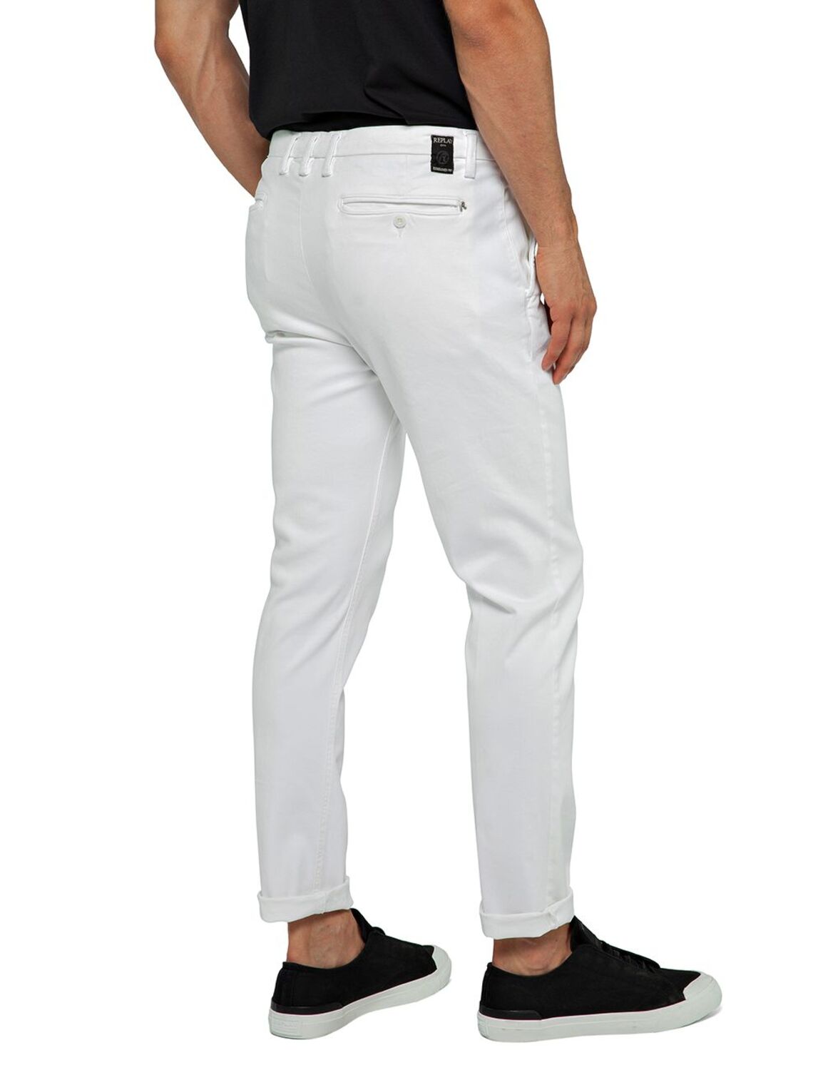 Hyper Chino X.Lite ズーマー スリムフィットチノパンツ 詳細画像 ホワイト 2